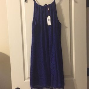 Halter neck lace dress. Bought at Dillard’s